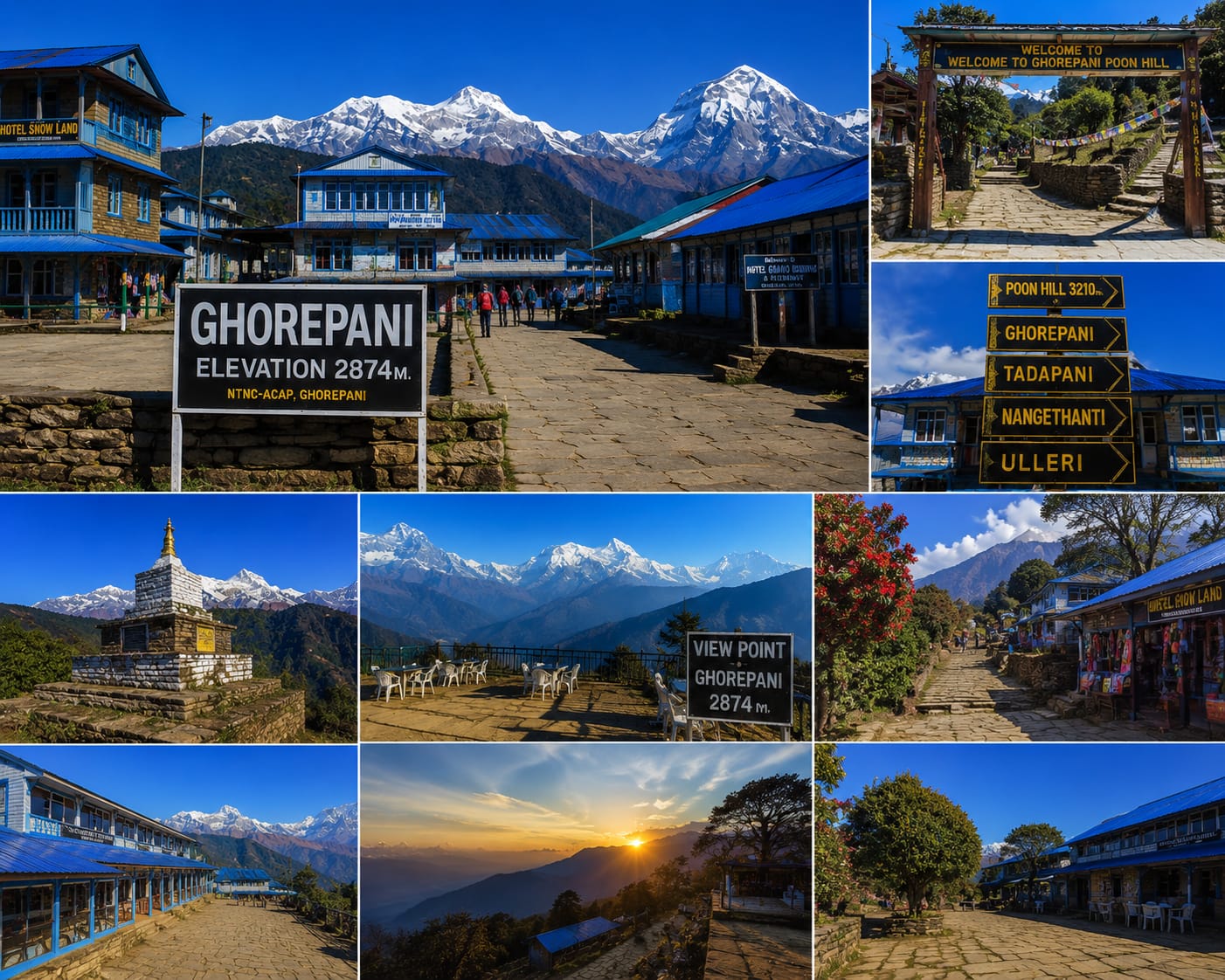 Annapurna Balcony -Trek Days